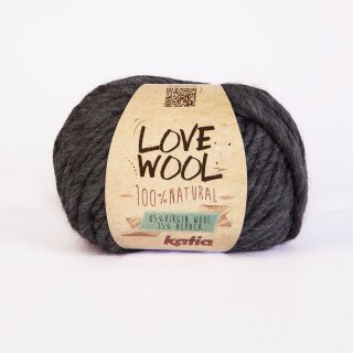 Love Wool 100g 107 anthrazit