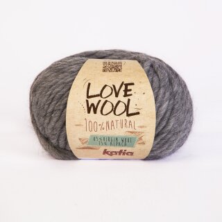 Love Wool 100g 106 mid grey