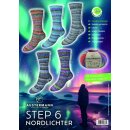 Austermann Step 6fädig Nordlichter 150g Sockenwolle