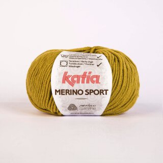 Merino-Sport 50g 38 senf