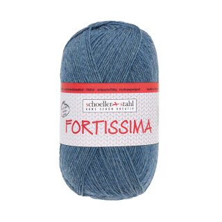 Schoeller Fortissima Uni 100g Sockenwolle 2033 jeans