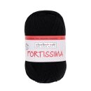 Schoeller Fortissima Uni 100g Sockenwolle 2002 schwarz