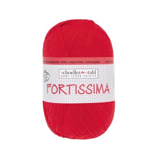 Schoeller Fortissima Uni 100g Sockenwolle 2003 kirsche