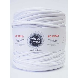 Big Jersey - Textilgarn XXL 01 pure white
