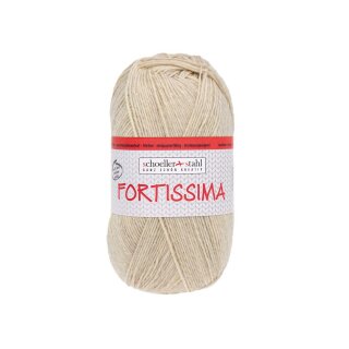 Schoeller Fortissima Uni 100g Sockenwolle 2073 natur