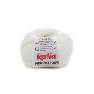 Merino 100% 50g 01 weiss