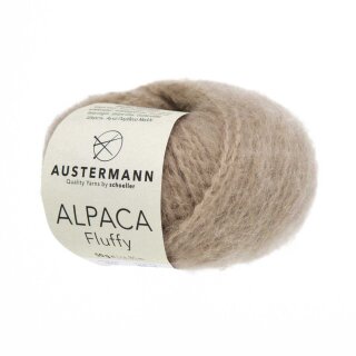 Alpaca Fluffy 50g von Austermann 05 sand