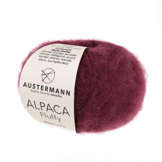Alpaca Fluffy 50g von Austermann 12 beere