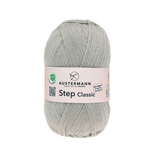 Austermann Step Classic 100g Sockenwolle 1025 hellgrau