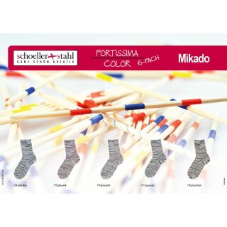 Schoeller Fortissima Mikado 6fädig150g Sockenwolle