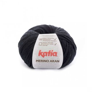 Merino Aran 100g 02 black