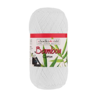Bambou Cotton 100g 01 weiss