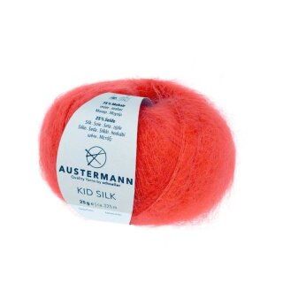 Kid Silk 25g von Austermann 42 melone