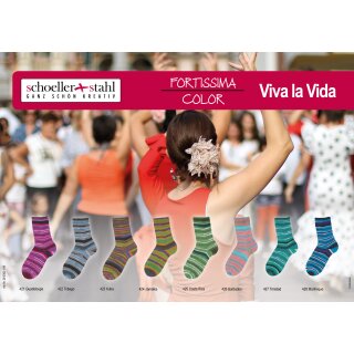 Schoeller Fortissima Viva la Vida 100g Sockenwolle