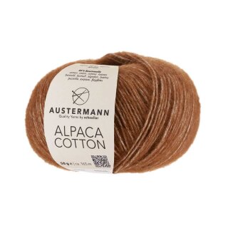 Alpaca Cotton 50g von Austermann 02 haselnuss