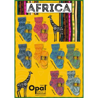 Opal Africa 100g Sockenwolle