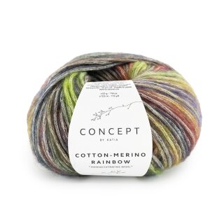Cotton-Merino Rainbow 50g